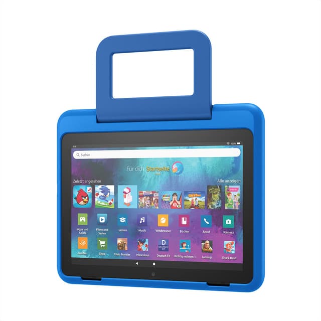 🚀👾 Kindgerechte Hülle von Amazon für Fire HD 8-Tablet mit „Raumschiffe“-Design