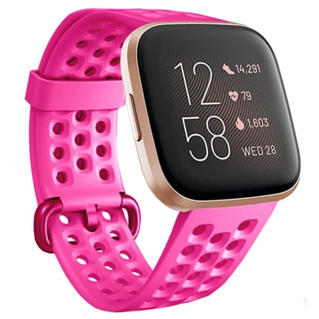 Honecumi Armband für Fitbit Versa 2 - Buntes Silikonband