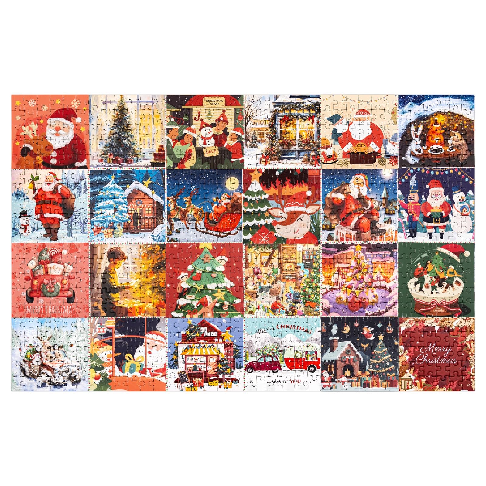 Adventskalender 2025 Kinder, Commodum Adventskalender Jigsaw Puzzles