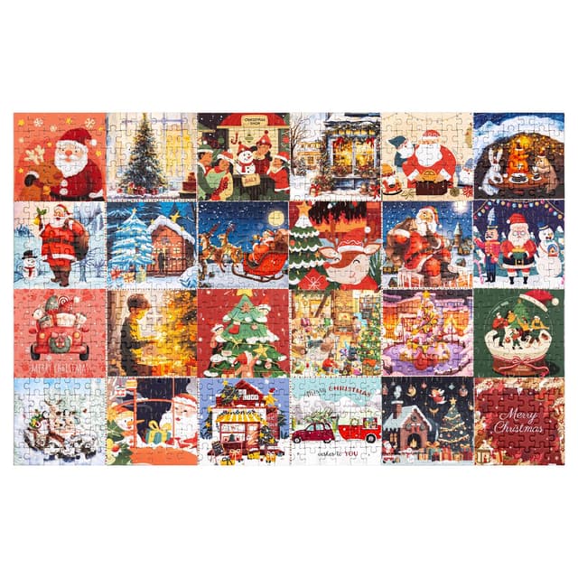 Adventskalender 2025 Kinder, Commodum Adventskalender Jigsaw Puzzles