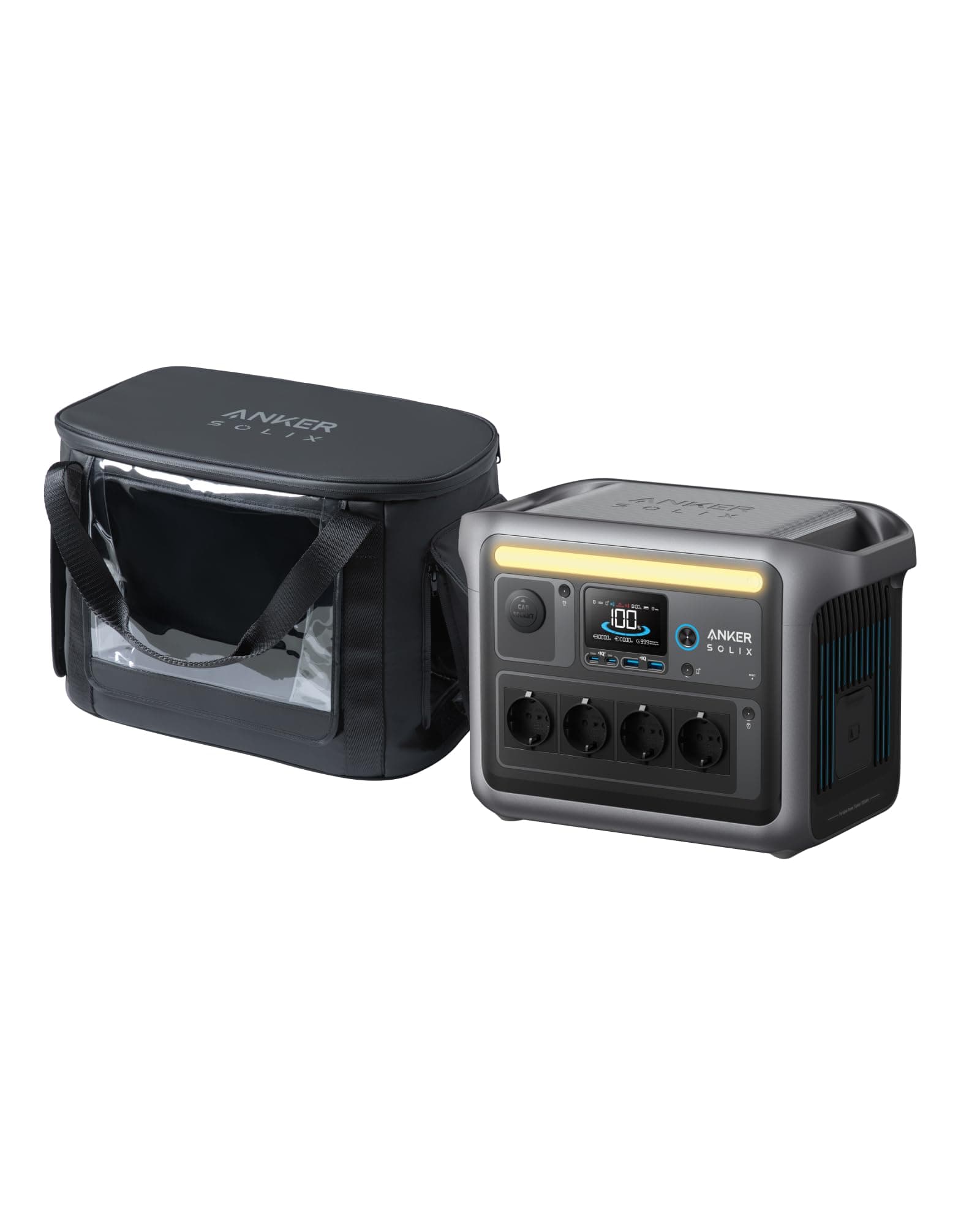 🔋 Anker SOLIX C1000 tragbare Powerstation mit wasserfester Tragetasche - Deal des Tages! ⚡️