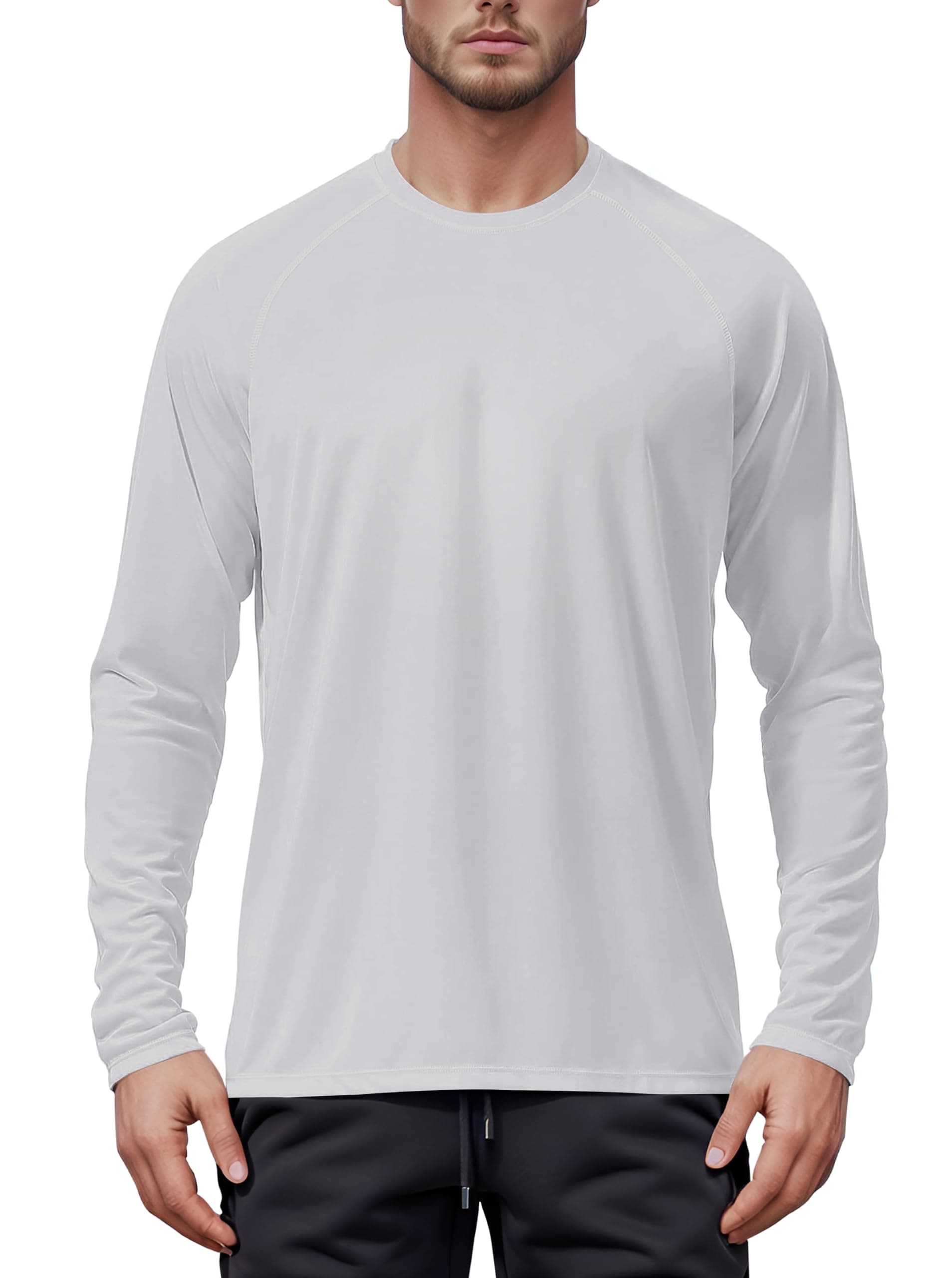 Tansozer Herren UPF 50+ UV Shirt Rashguard 🏄‍♂️ Sonnenschutz Schwimmshirt Schnelltrocknend Funktionsshirt