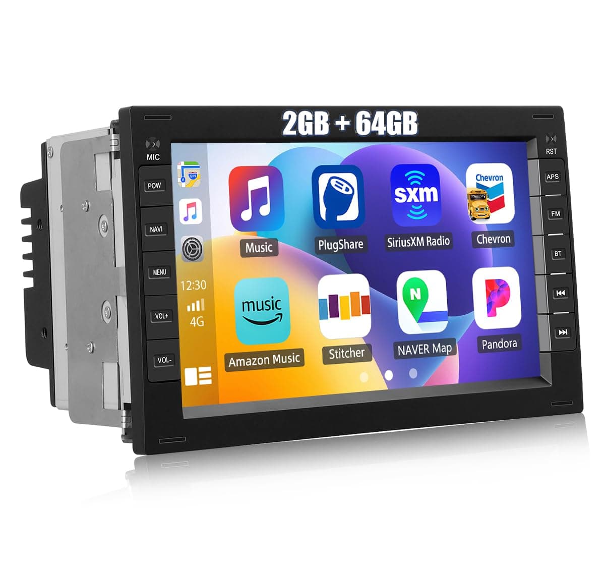 🚗📻 CAMECHO Android 13 Autoradio mit Navi für VW Golf 4 Polo Sharan Jetta MK4 Transportor T5