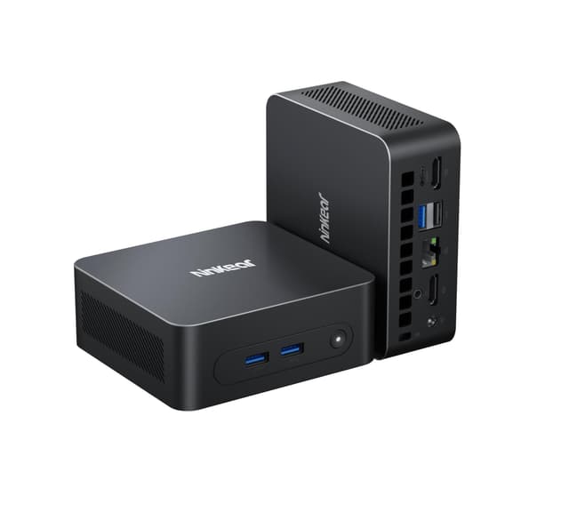 Ninkear Mini PC N100 | Mini Gaming PC | Ultra-Low-Power CPU | 16GB RAM 512GB SSD | 4K-Doppeldisplay | USB-C | SEO-optimiert