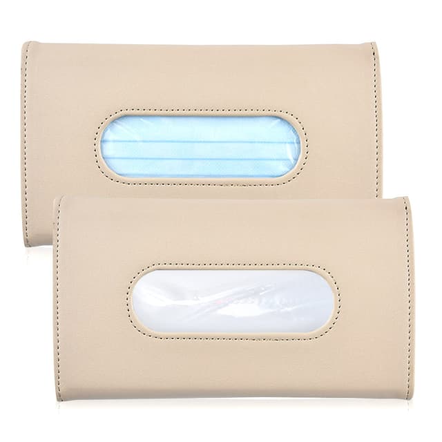 Hifrom Taschentuchbox Auto, 2PCS Taschentuchhalter Auto für Auto Visier 🚗🧻