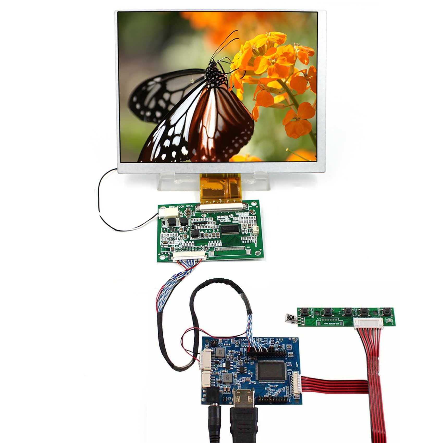 VSDISPLAY 7 Zoll 800x600 4:3 CLAA070MA0ACW LCD 60PIN TFT Monitor 🖥️
