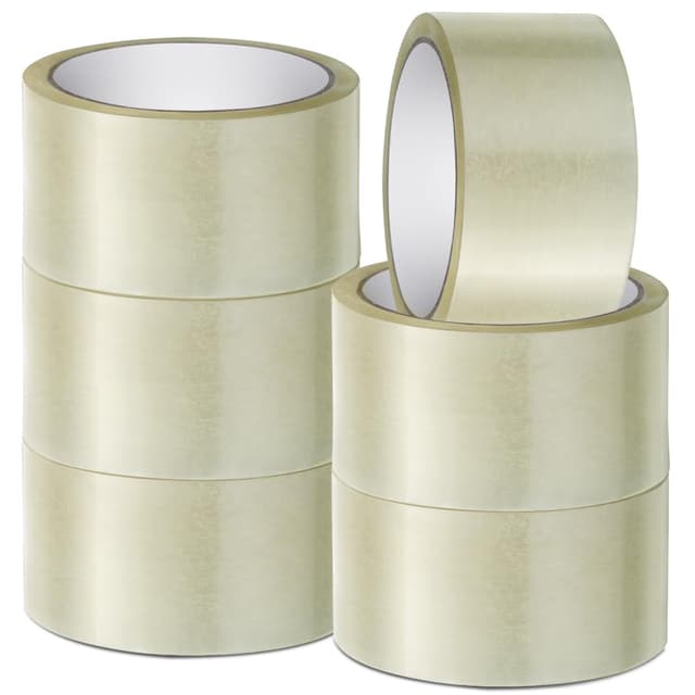 📦 K-MART 6er Verpackungsklebebandrolle – 48 mm x 66 m 📦