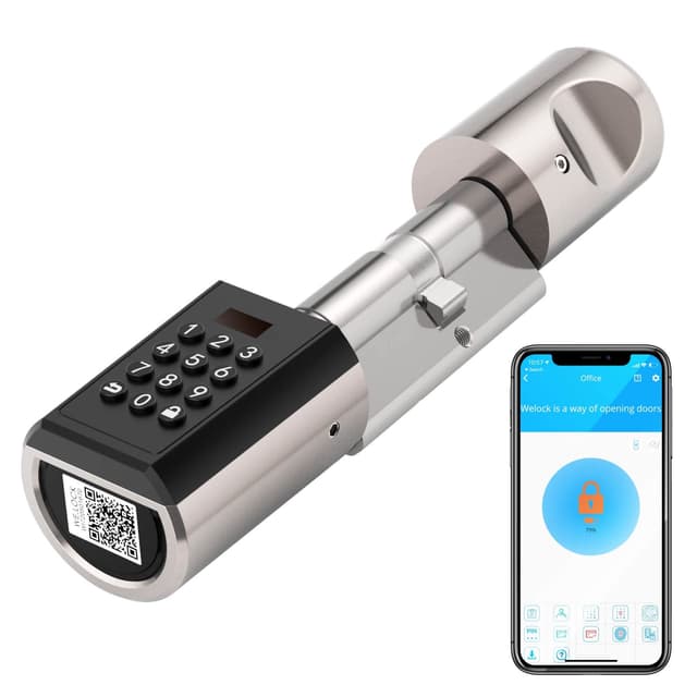 🔒📱 WELOCK PBL41 Elektronisches Zahlencode Schließzylinder Haustür IP65