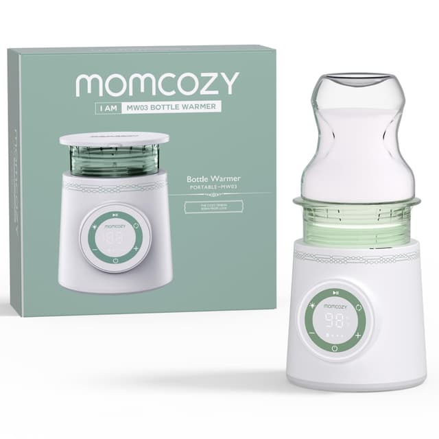 👶🍼 Momcozy Tragbarer Flaschenwärmer Baby - 2 Min. Schnellaufheizung! 🚼