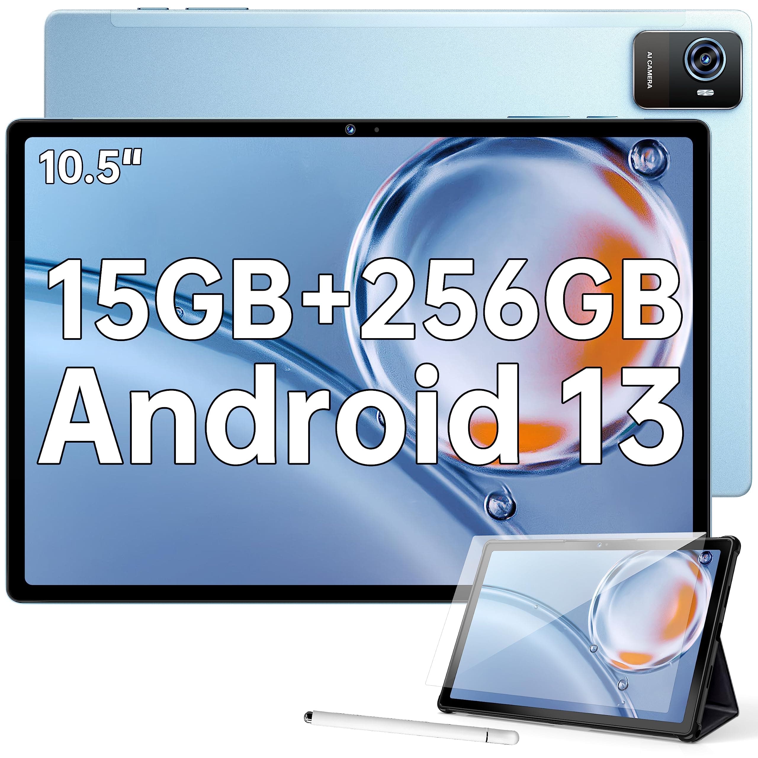 🎮 OUKITEL OKT3 Tablet Android 13, 15GB RAM + 256GB ROM Gaming PC mit Touchstift 📱🖊️