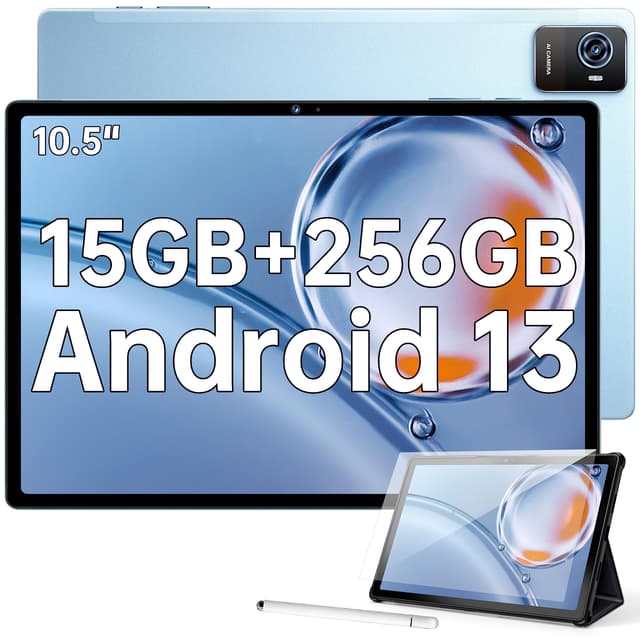 🎮 OUKITEL OKT3 Tablet Android 13, 15GB RAM + 256GB ROM Gaming PC mit Touchstift 📱🖊️