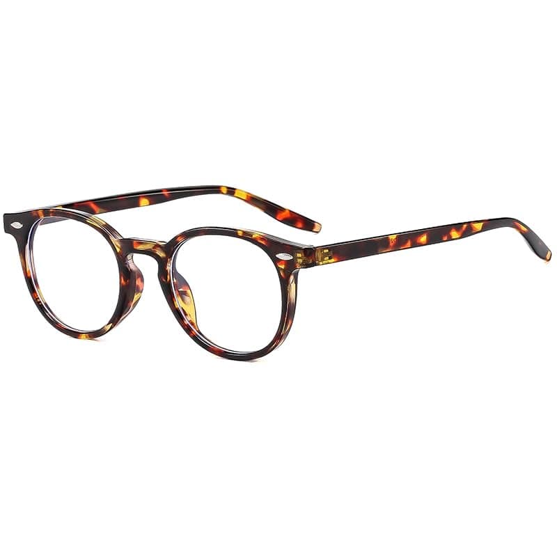 Long Keeper Blaulichtfilter Brille Damen Herren Retro Runde Computerbrille 😎