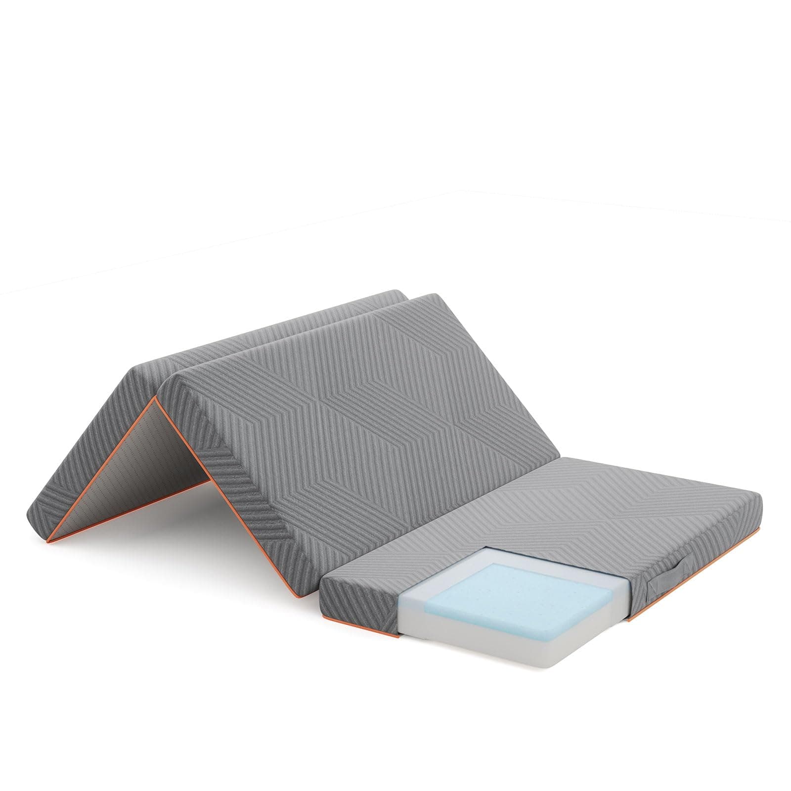 Vesgantti Klappmatratze Gästematratze 10cm-Grau 100x200cm 🛏️