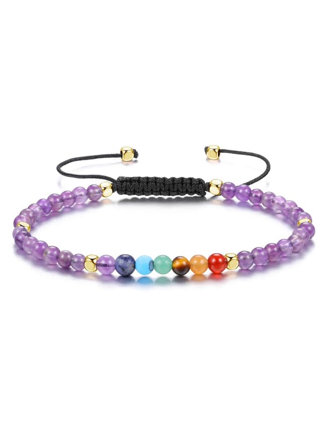 JSDDE 7 Chakra Armband Edelsteine Perlenarmband ✨🌟