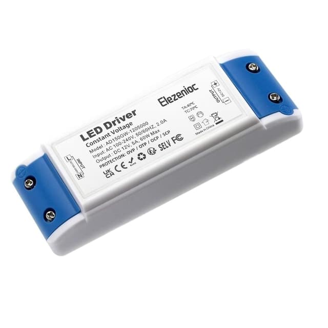 🌟 LED Trafo LED Transformator 1-60W 12V 5A Treiber Netzteil 🌟