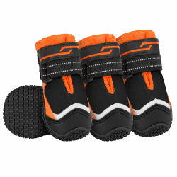 🐾 Eyein Hundeschuhe Pfotenschutz, 4 Stück Wasserabweisend Hundeschuhe 🐶