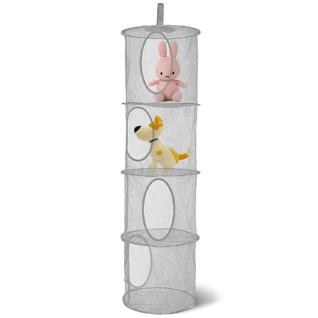 🌟 LoNinLoAn Hängende Mesh Aufbewahrungstasche - Perfekt für Zuhause und Reisen! 🛍️