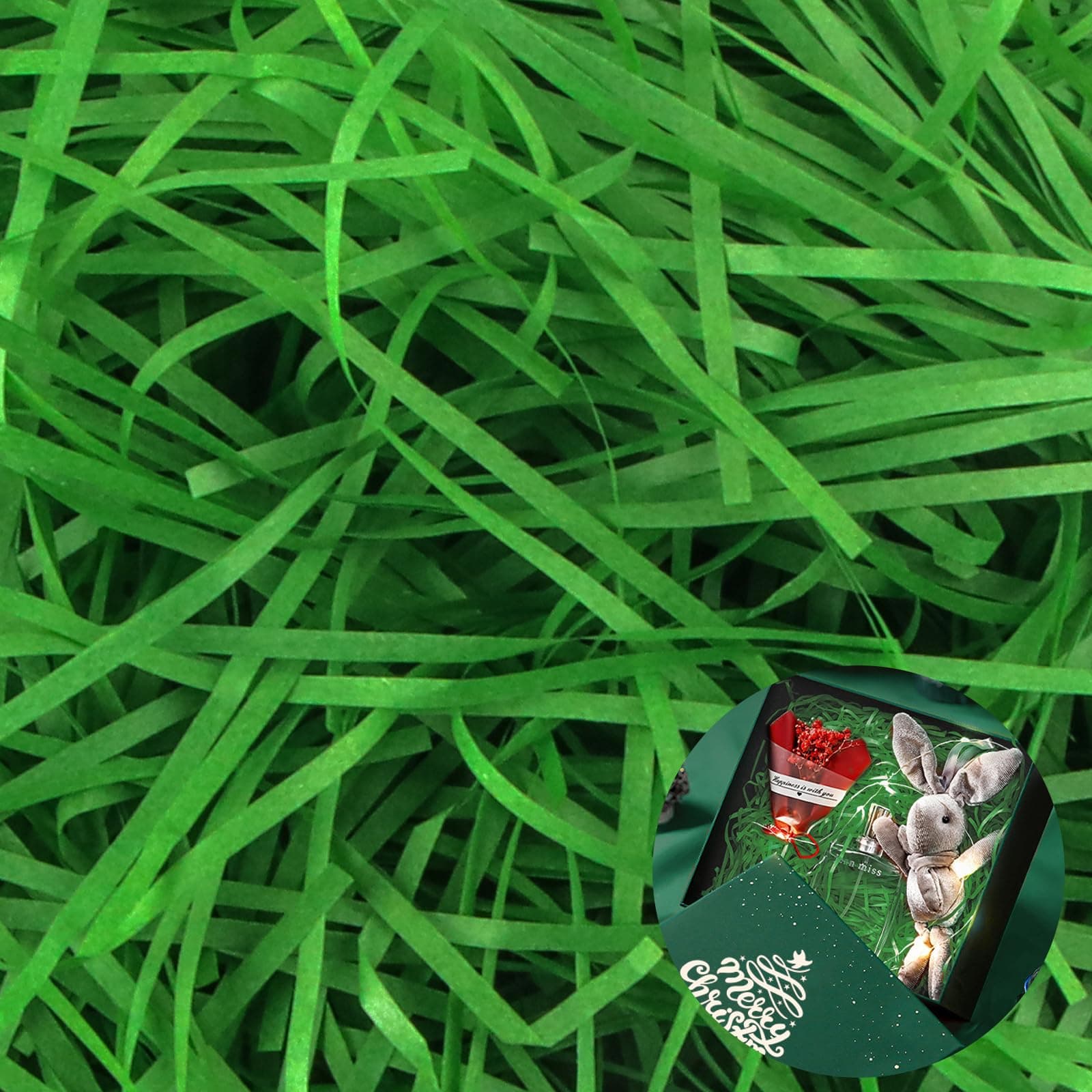 🎁 Geschreddertes Papier Füllmaterial - Hillylolly Seidenpapier 200g