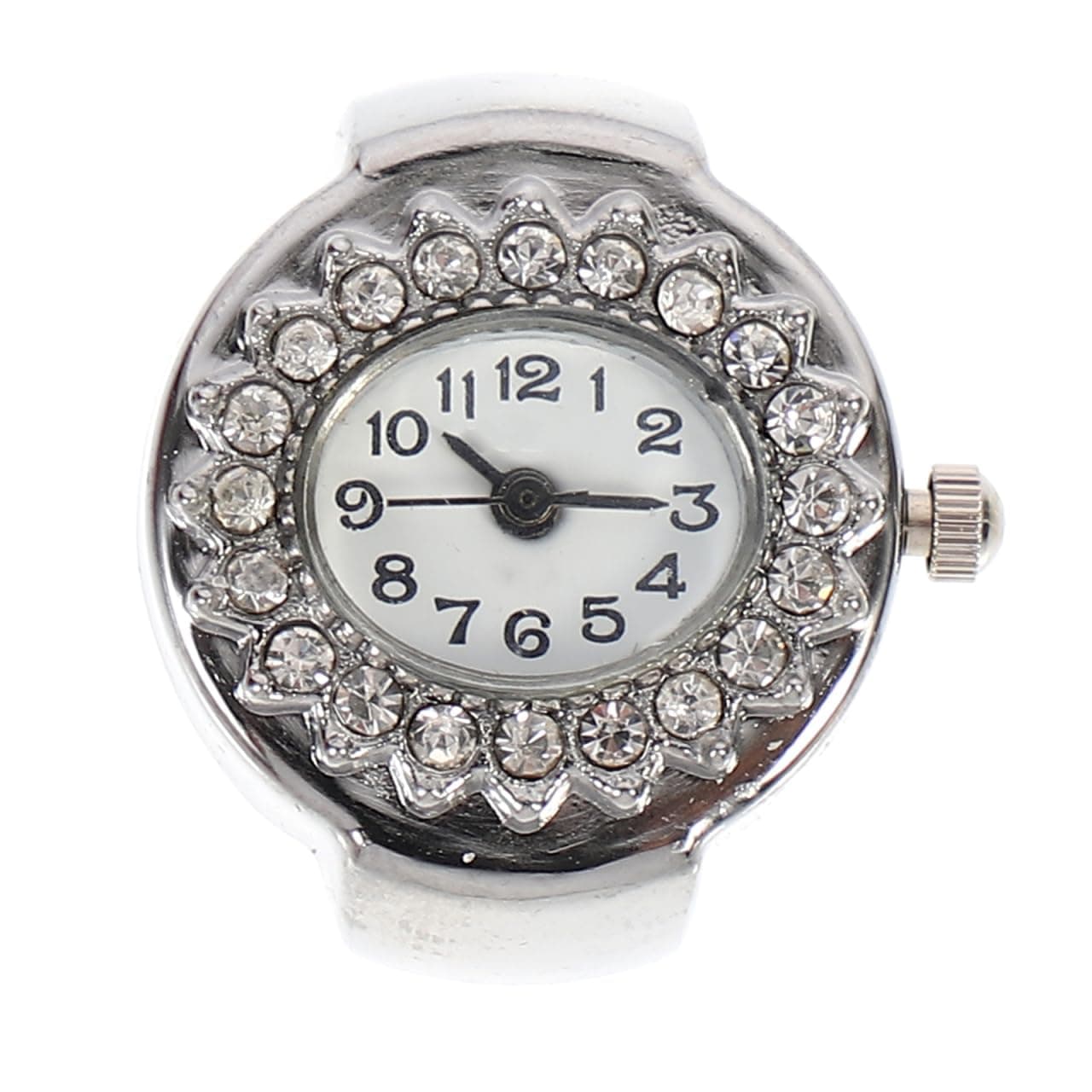 SAFIGLE Ringuhr Damenringe - Glitzernde Zierliche Uhr ⌚💍