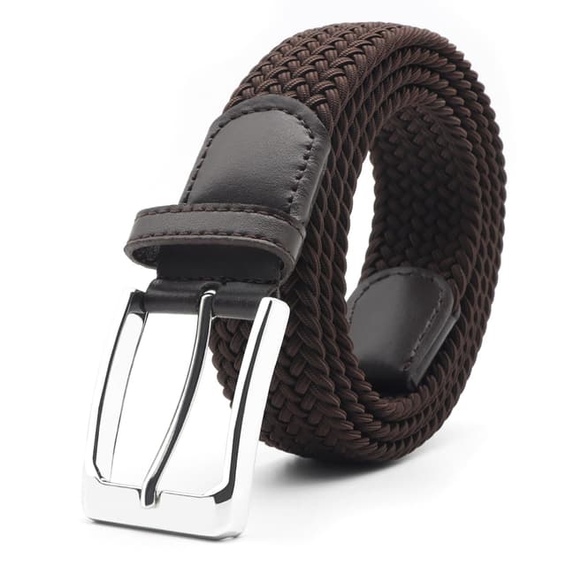 Uoocg Gürtel Elastischer Herren Flechtgürtel Damen Stretchgürtel 😍