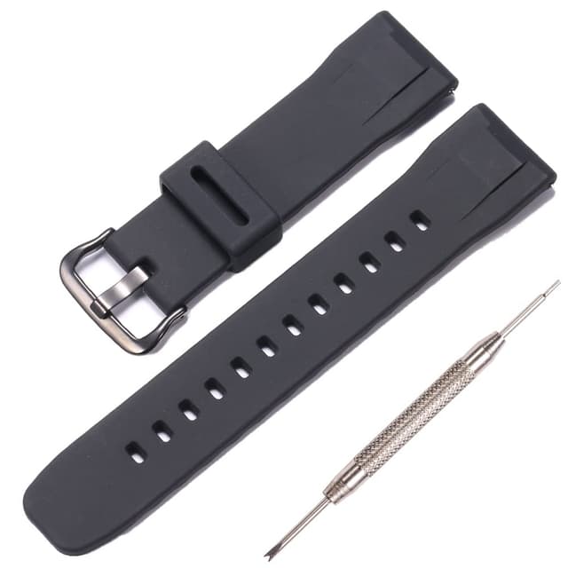 24mm Silikon Schnellverschluss Uhrenarmband für Casio PRG-650Y PRG-600 PRW6600