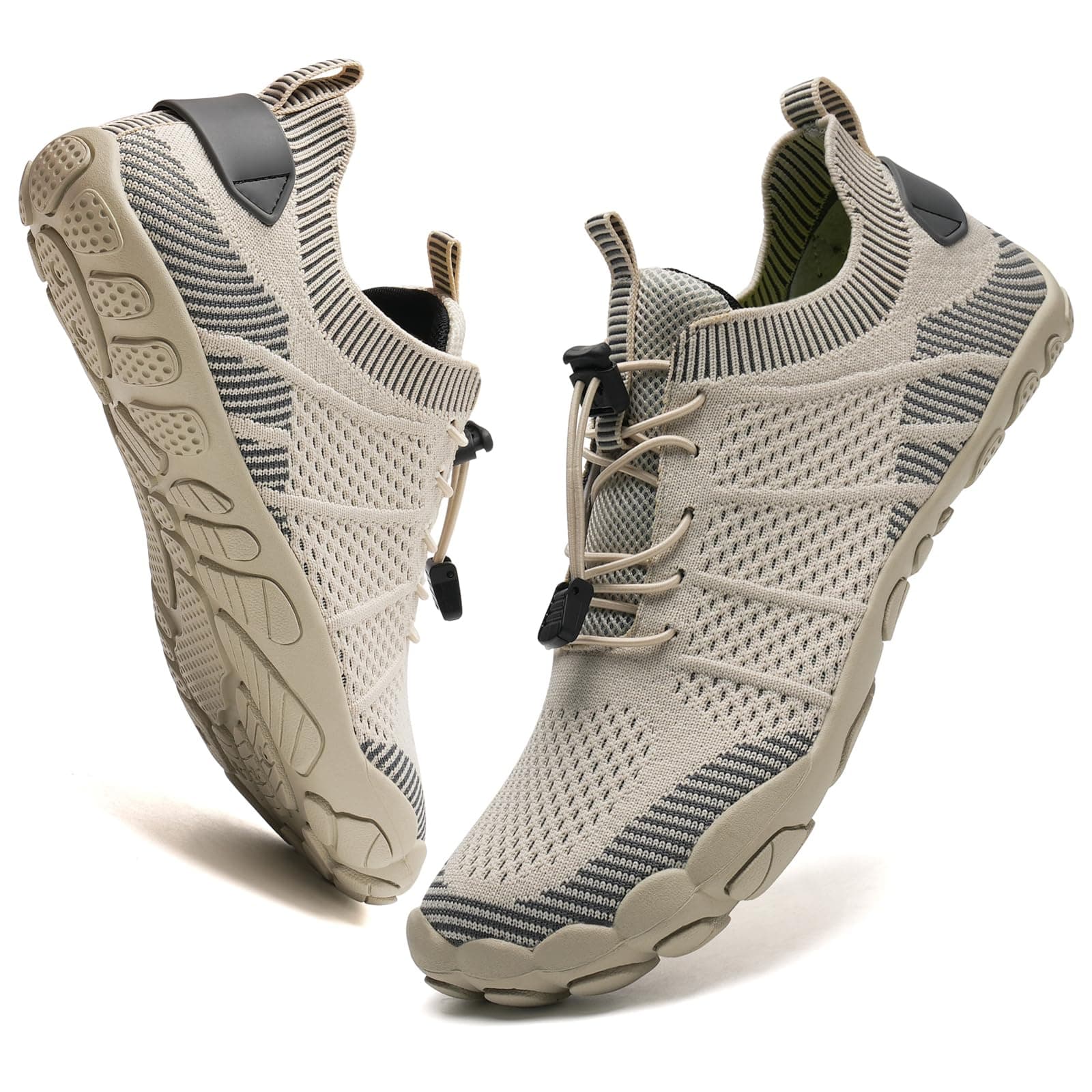 IceUnicorn Barfußschuhe Damen Herren 39 EU 3027beige 🏃‍♀️👟