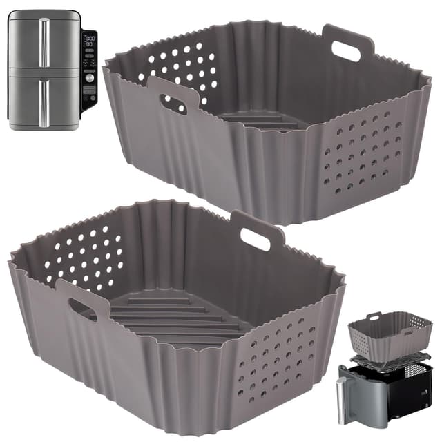 BYKITCHEN Heißluftfritteuse Zubehör für Ninja Double Stack XL Heißluftfritteuse SL400EU