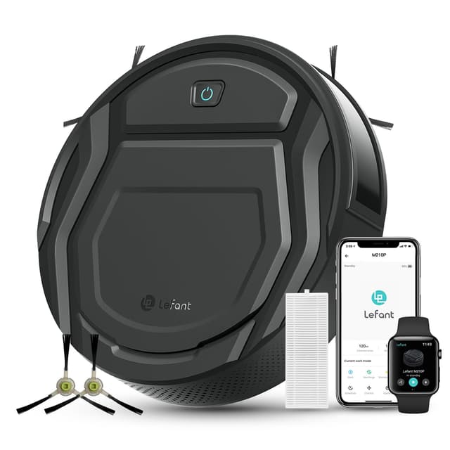 LEFANT Saugroboter M210P - WLAN Roboterstaubsauger mit Alexa Sprachsteuerung