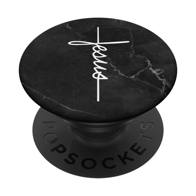 Inspirierendes christliches Kreuz Jesus PopSockets Klebender PopGrip
