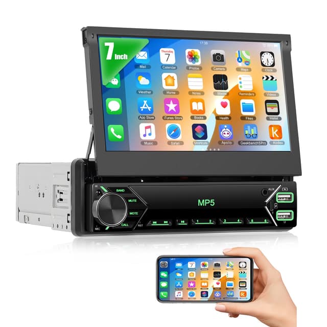 Angebot: CAMECHO Radio 1 Din mit Bluetooth Freisprecheinrichtung