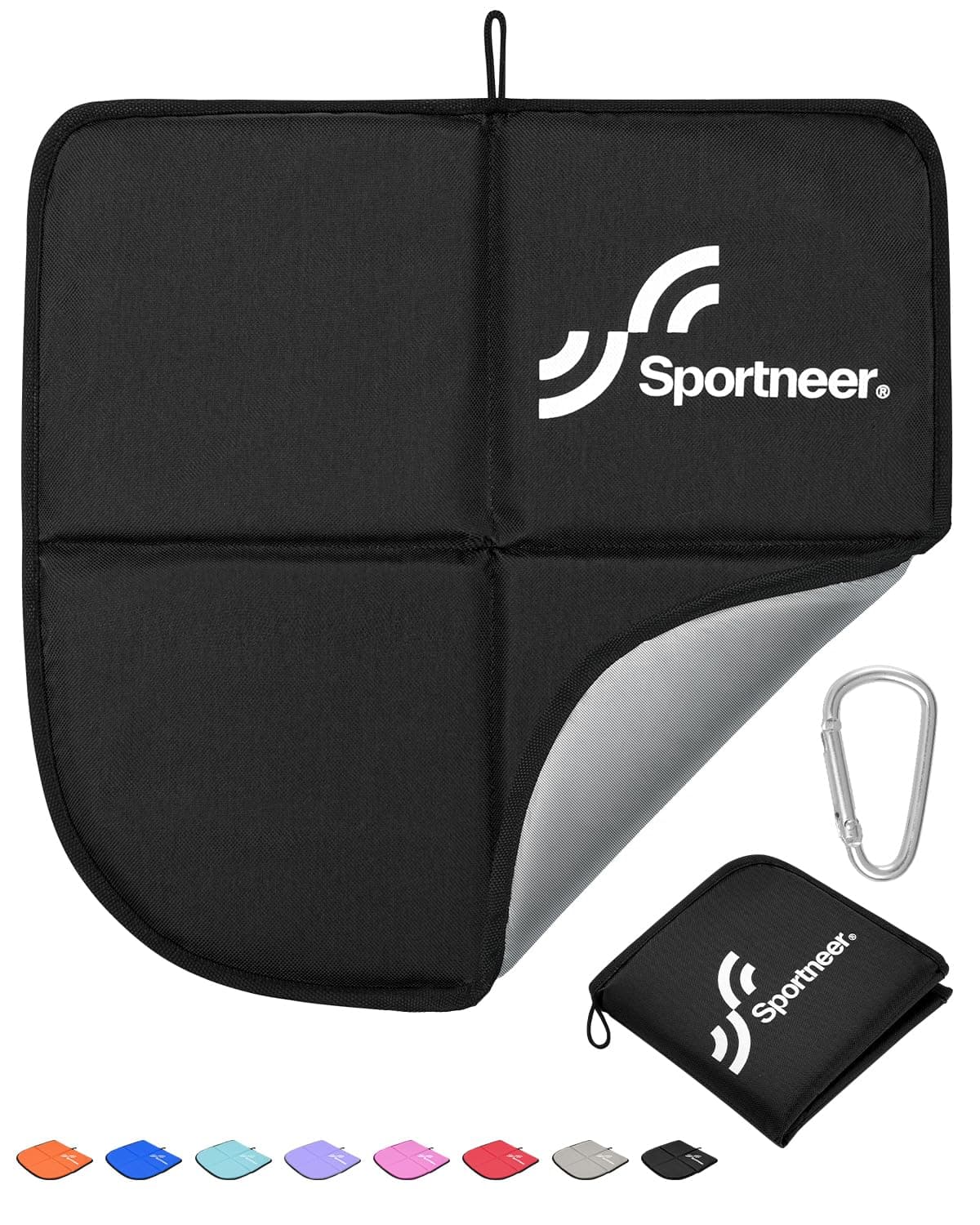 Sportneer Sitzkissen Outdoor 40x40cm Schwarz 🏕️