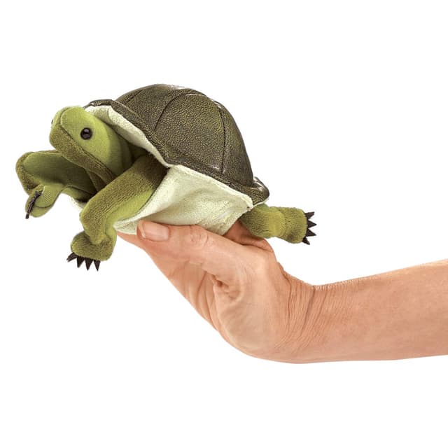 🐢 Holen Sie sich die Folkmanis Turtle Fingerpuppe für nur 15.99€!