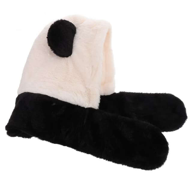 🐼 DEARMAMY Panda-Schalmütze 🎩 Lustiger Tierhut für Teenager 🐼🎃