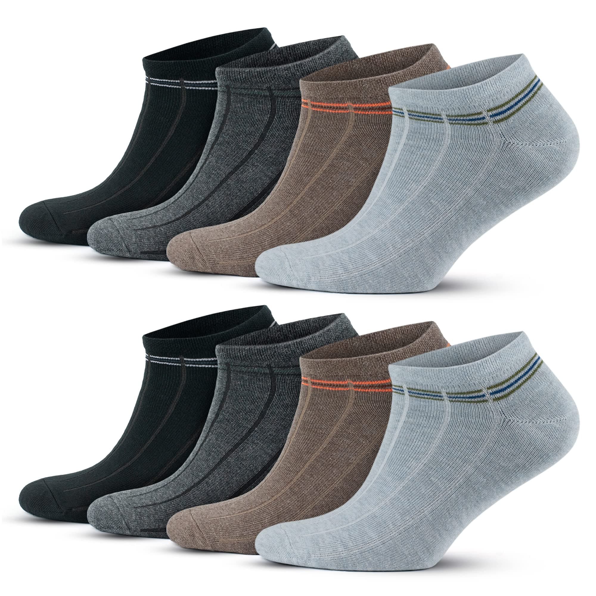 Angebot: GoWith 8 Paar Sneaker Socken für Herren 👟🧦