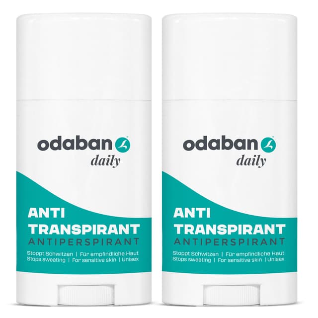 🌟 Odaban Daily Antitranspirant Deo Stick, 2er Set 🌟