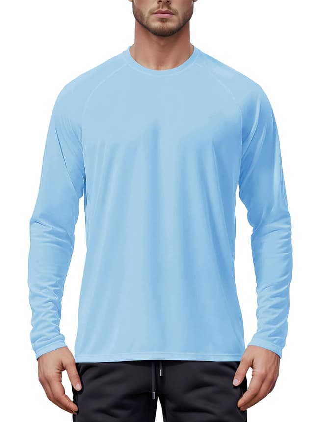 🌞 Tansozer Herren UPF 50+ UV Shirt Rashguard Sonnenschutz Schwimmshirt 🏄