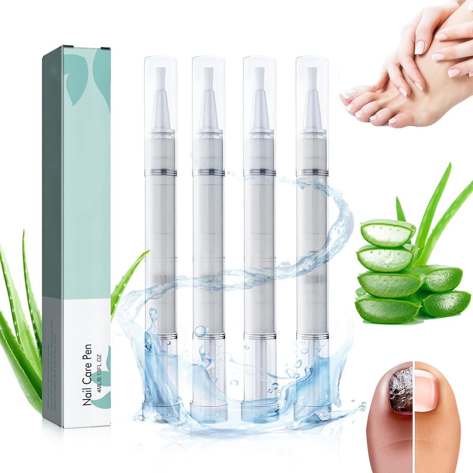 🌿🌸 4 Stück Stift zur Nagelpflege 🌸🌿