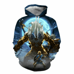 COMING Adult Link Cosplay Kostüm Breath of The Wild Hoodie Sweatshirt Herren Zipper Jacke L Color 14 🎮👕🔥