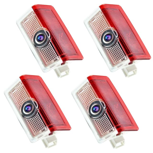 4 Stück Autotür Logo Projektor LED Türprojektoren 🚗