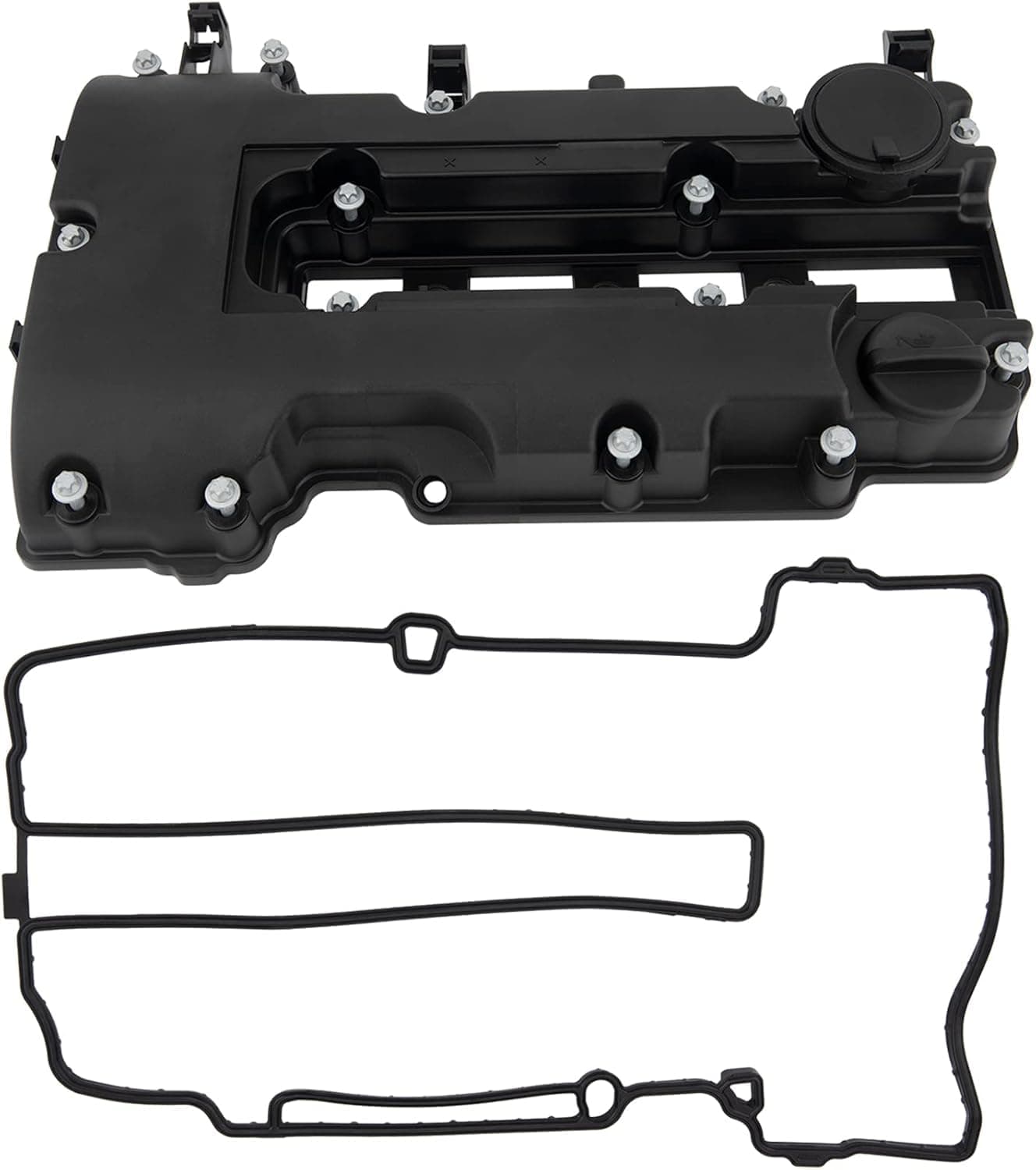 🔧 Dixhills Ventildeckel Zylinderkopfhaube Ventil Abdeckung - Ersatz für Aveo Hatchback T300 Corsa D Hatchback S07