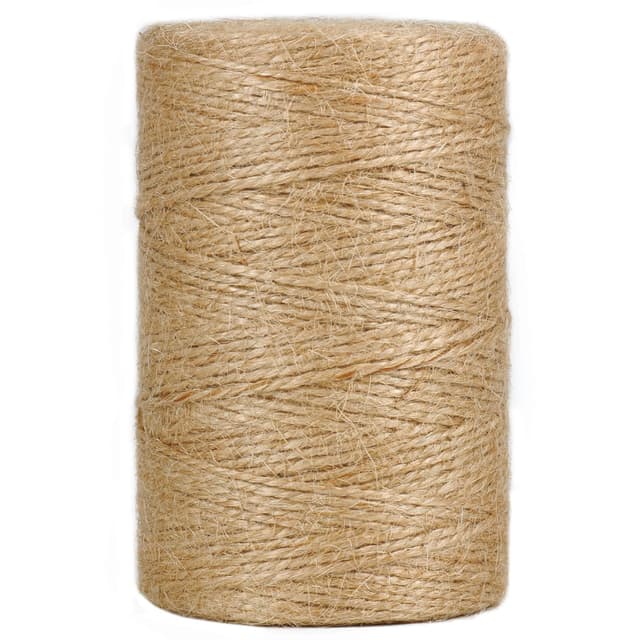 🌿🌼 Vivifying 200m Jute-Schnur, Braun Juteschnur für Garten Bilder Pflanzen Basteln 1Pcs/200M 🌱🌻
