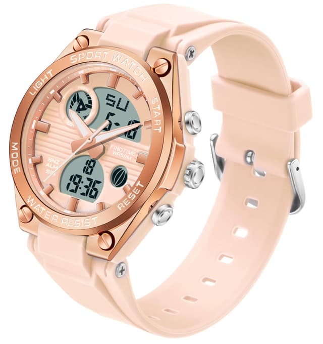 Bunte Digital Armbanduhr für Damen und Mädchen mit Silikonarmband 🌈⌚