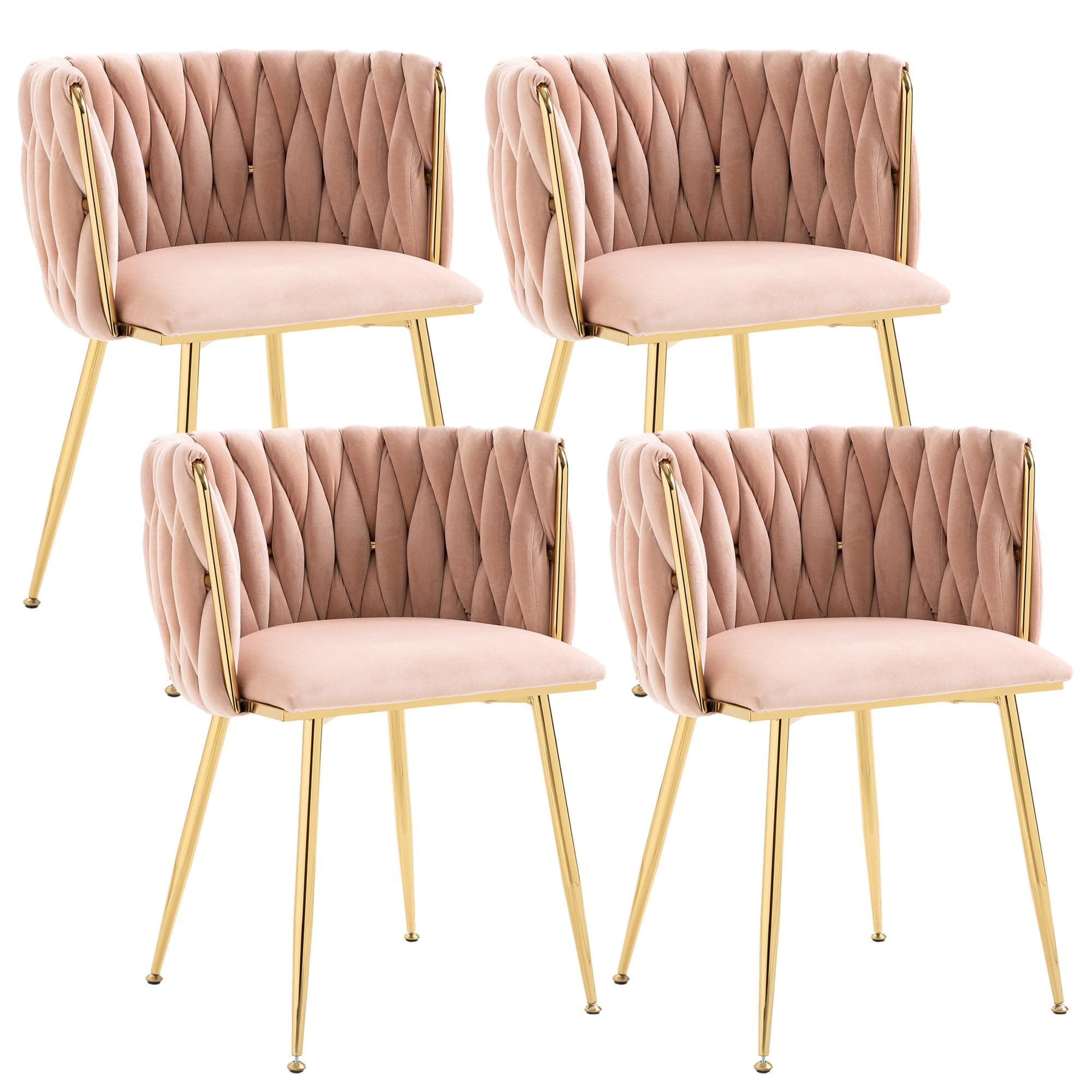 LIFEISLE Samt Stuhl, Esszimmerstuhl 4er Set 🛋️