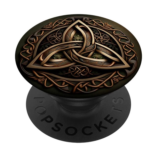 🔱 Triquetra Wikinger Keltischer Knoten PopSockets Klebender PopGrip 🛡️
