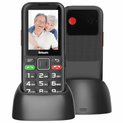 📱 Brisum Verbesserte Version F22 Seniorenhandy ohne Vertrag