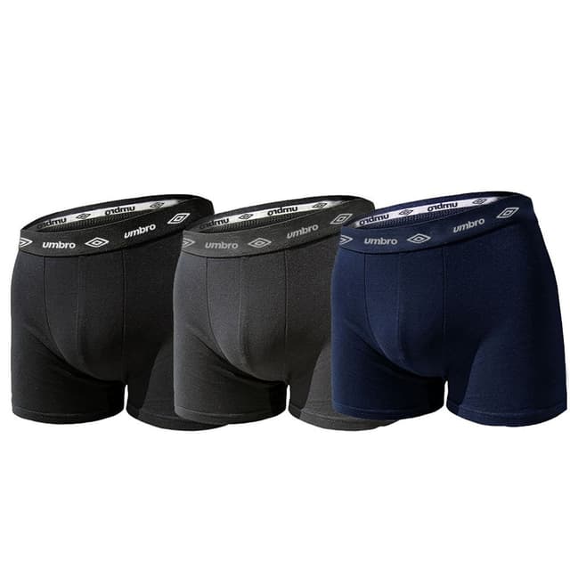 🎉 Tolles Angebot! Umbro 3er-Set Herren Boxershorts aus elastischer Baumwolle!
