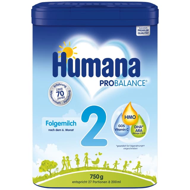 👶🍼 Angebot: Humana PROBALANCE Folgemilch 2 - 750g (1er Pack)