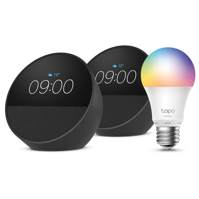 🌟 Black Friday Deal! 🌟 Echo Spot & Tapo L530EA Lampe 2er Pack
