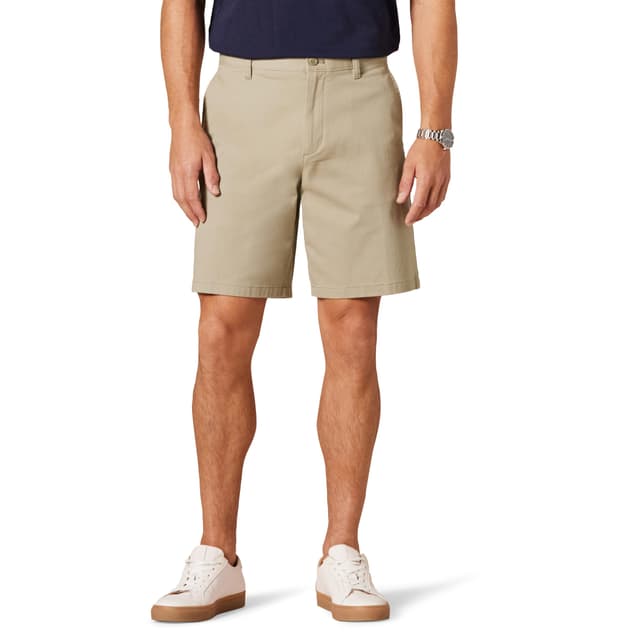 👖 Amazon Essentials Herren 23 cm Lange Chinohose aus Komfort-Stretch mit klassischer Passform 33W Bräunen - Deal des Tages! 👖