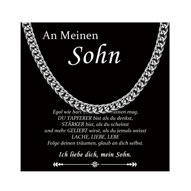 YELUWA Kubanische Halskette Für Mann/Sohn 😎🎁